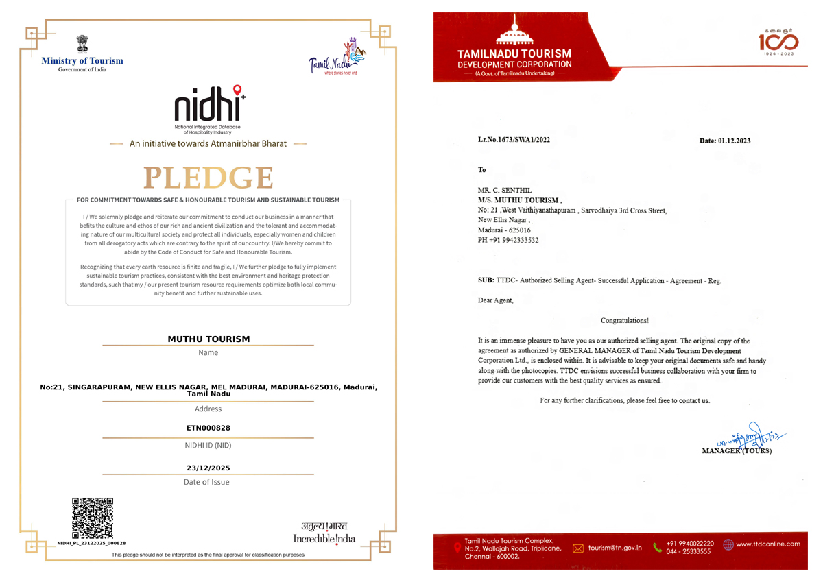 Tour agency in madurai