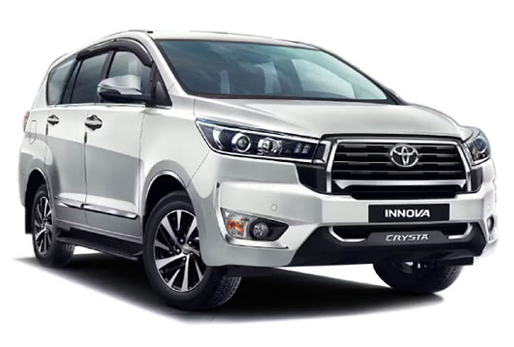 Toyata Innova Crysta   - Muthu Tourism