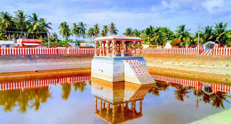 Lakshmana Theertham temple tank in Rameswaram associated with Lakshmana in Ramayana